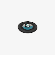 レコード型マグカップカバー/Cat's NapTime