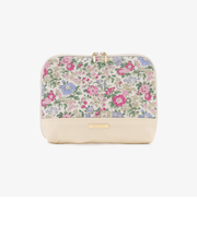 仕切り付きポーチ/リバティプリント