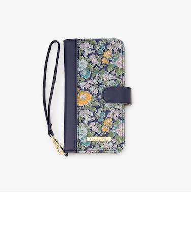 iPhone15/14/13ケース/リバティプリント