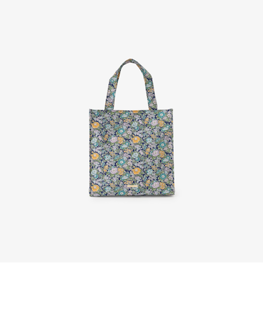 スクエアミニトートバッグ/リバティプリント