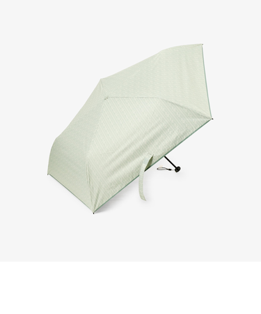 【UVカット率・遮光率100%生地使用】レース柄軽量晴雨兼用折りたたみ傘 日傘