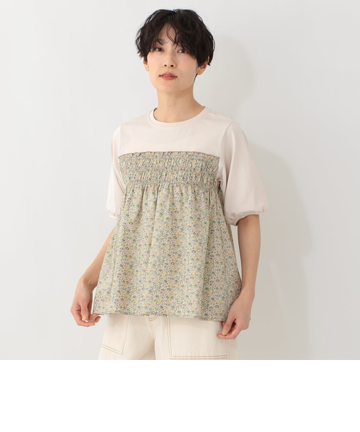 切替プルオーバー/リバティプリント