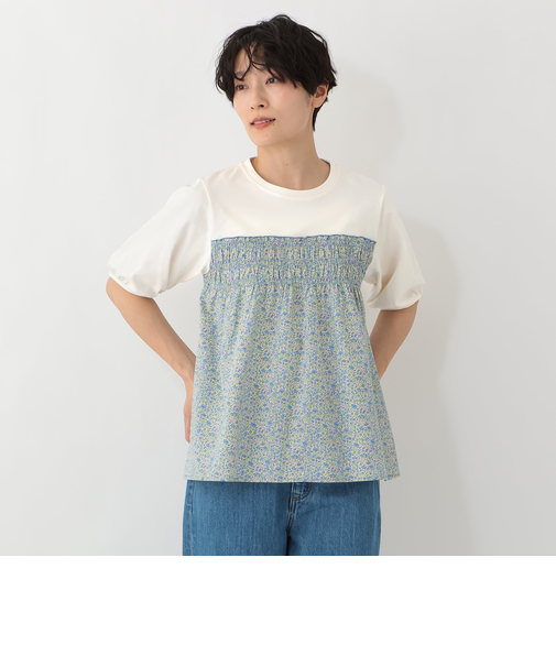 切替プルオーバー/リバティプリント