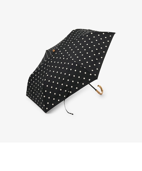 ドットプリント晴雨兼用折りたたみ傘 日傘｜アフタヌーンティー