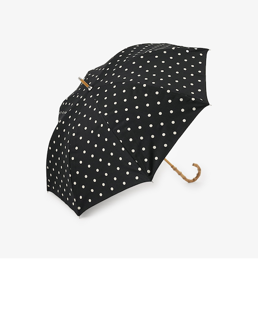 ドットプリント晴雨兼用長傘 日傘