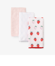 ストロベリーマイクロファイバーディッシュクロス3枚セット