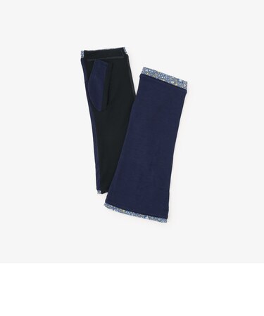 UVアームカバー/ショート/リバティプリント/接触冷感