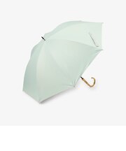 【UVカット率・遮光率100%生地使用】ロゴ刺繍晴雨兼用長傘 日傘