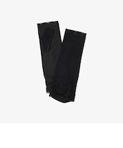 スカラップリボン刺繍UVアームカバー/ショート/接触冷感