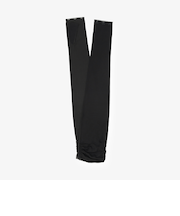 スカラップリボン刺繍UVアームカバー/ロング/接触冷感