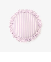 ストライプラウンドクッション