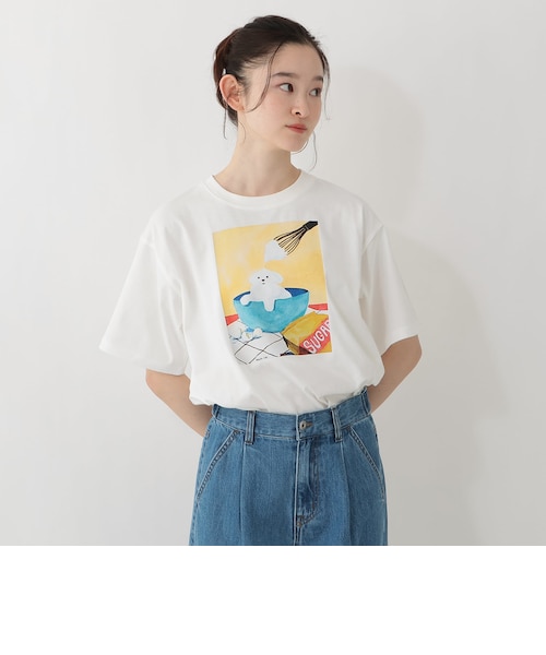 Tシャツ/ホイップクリーム/YEYE Tシャツ/ホイップクリーム/YEYE｜アフタヌーンティー・リビングの通販