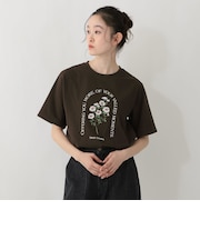 フラワープリントTシャツ/デイジー