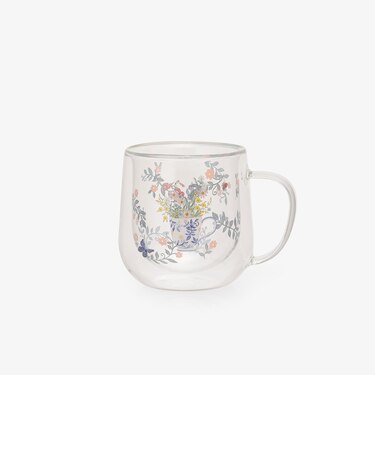 耐熱ダブルウォールマグカップ/フラワー/ナタリー・レテ