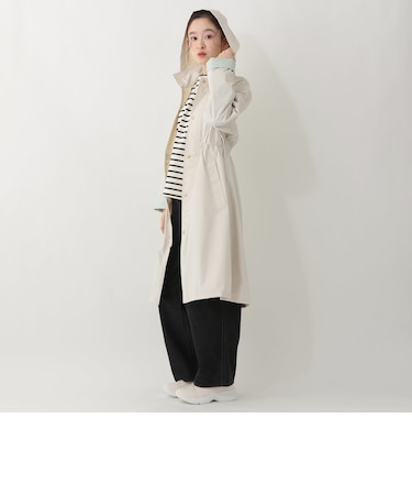 ステンカラーレインコート