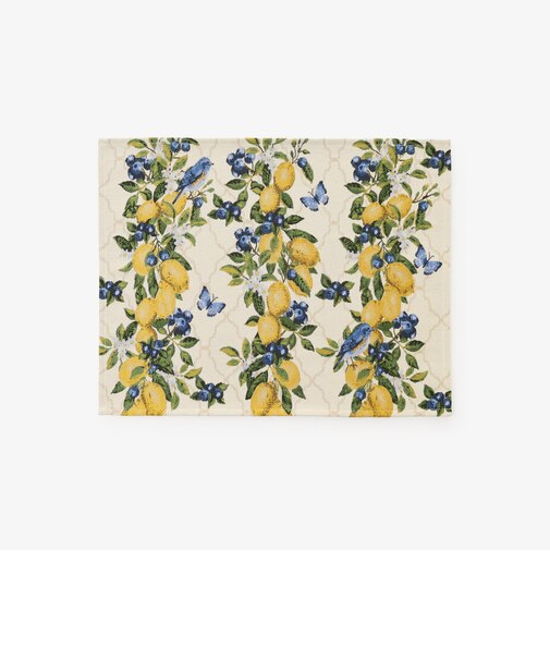 ジャカードランチョンマット/レモン/ナタリー・レテ