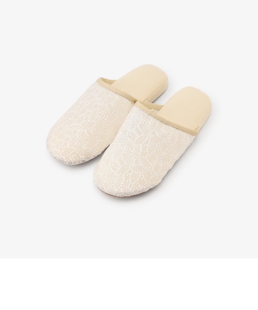 レースルームシューズ　