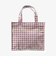 ギンガムチェックビニルミニトートバッグ