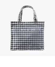 ギンガムチェックビニルミニトートバッグ