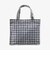 ギンガムチェックビニルミニトートバッグ