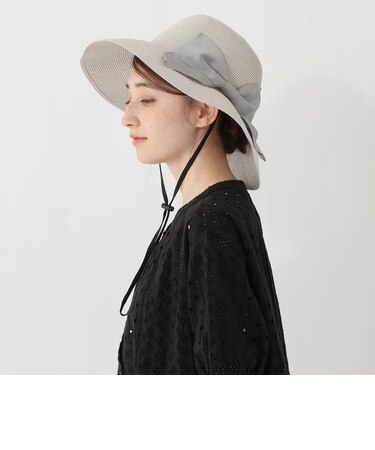 洗えるビッグリボンUVハット