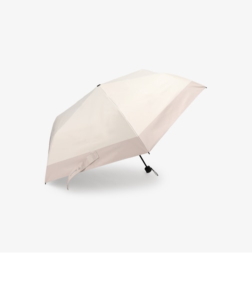 【UVカット率・遮光率100%生地使用】バイカラー傘ソムリエ晴雨兼用折りたたみ傘 日傘
