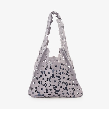 フラワーレーストートバッグ