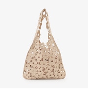 フラワーレーストートバッグ