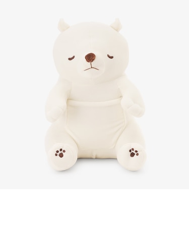 クールシロクマぬいぐるみ