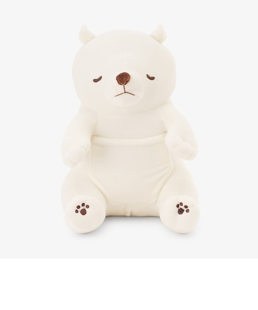 クールシロクマぬいぐるみ