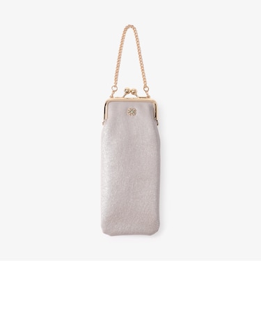 ラメ合皮眼鏡ケース