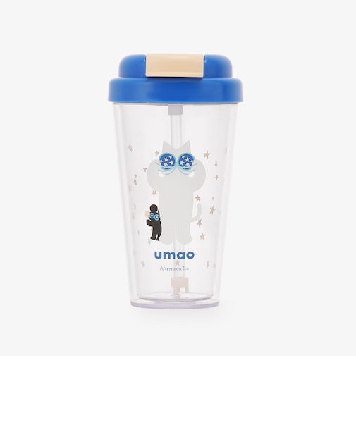 2WAYダブルウォールクリアタンブラー 360ml/umao