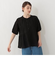 インド綿シフリー刺繍ブラウス
