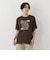 パッチワーク刺繍Tシャツ/リバティプリント