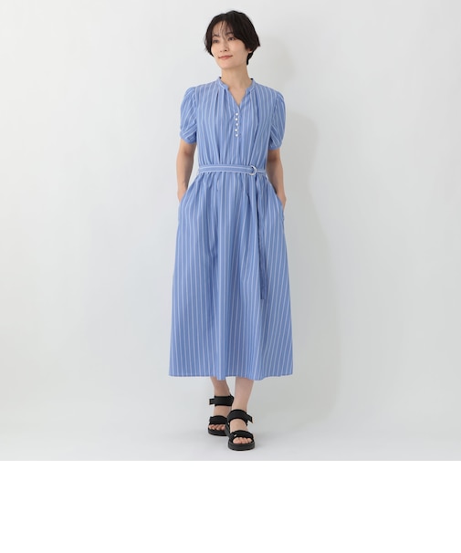 バンセルクールパフスリーブワンピース