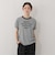 ボーダーロゴフレンチスリーブTシャツ