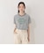 ボーダーロゴフレンチスリーブTシャツ
