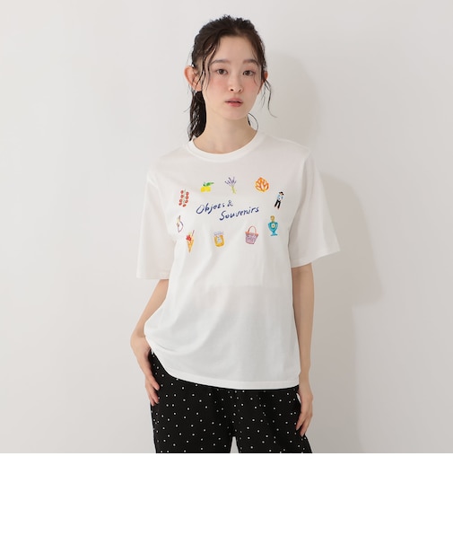 プリントTシャツ/miyo tsuchiya