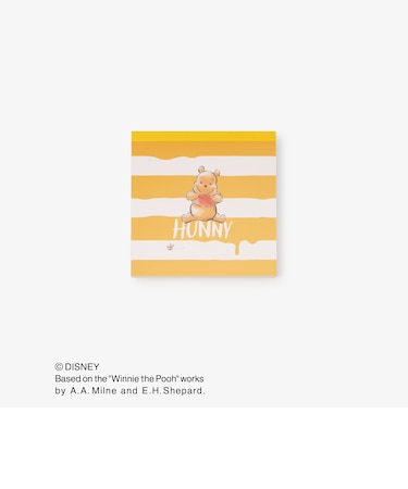 スクエアメモ/ディズニーコレクション・Winnie the Pooh