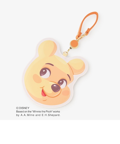 コードリール付きパスケース/ディズニーコレクション・Winnie the Pooh