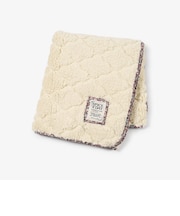 【静電気抑制 洗える リバーシブル】ブランケット フローレットキルト