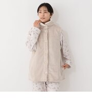 【静電気抑制 洗える】あったかベスト オパール
