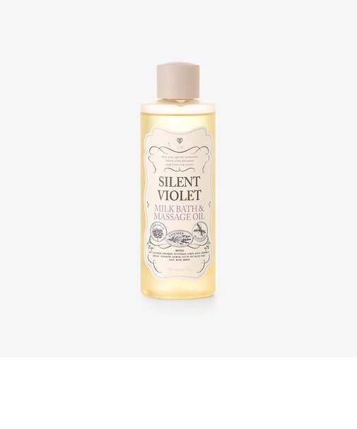 ミルクバス&マッサージオイル SILENT VIOLET/MIND MOMENT