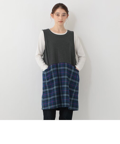 あったかチュニックエプロン/Afternoon Tea Original Tartans