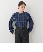 バンドカラーブラウス/Afternoon Tea Original Tartans