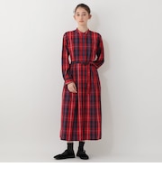 ウエストリボン付きワンピース/Afternoon Tea Original Tartans
