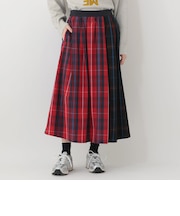 切替ギャザースカート/Afternoon Tea Original Tartans