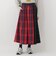 切替ギャザースカート/Afternoon Tea Original Tartans