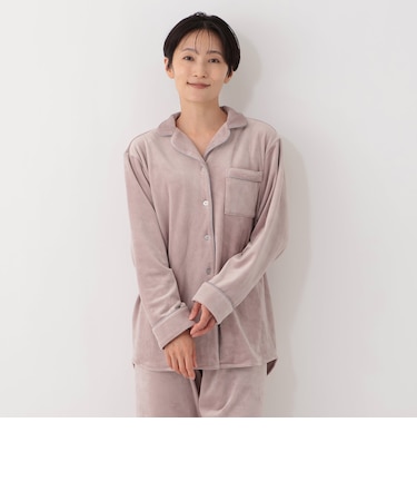 ストレッチベロアパジャマセット