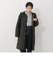 【フード取り外し可 洗える】キルティングロングコート/Afternoon Tea Original Tartans
